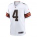 Cleveland Browns Deshaun Watson Nike White Game Jersey