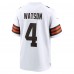 Cleveland Browns Deshaun Watson Nike White Game Jersey