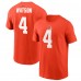 Футболка с номером Deshaun Watson Cleveland Browns Nike - Orange