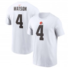 Футболка с номером Deshaun Watson Cleveland Browns Nike - White