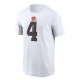 Футболка с номером Deshaun Watson Cleveland Browns Nike - White
