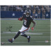 Фото с автографом Atlanta Falcons Kyle Pitts Fanatics Authentic 16 x 20 Black Jersey Running