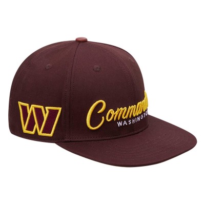 Бейсболка Washington Commanders Pro Standard Script Wordmark - Burgundy