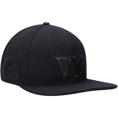 Бейсболка Washington Commanders Pro Standard Triple Black