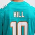 Игровая джерси Tyreek Hill Miami Dolphins Nike - Aqua