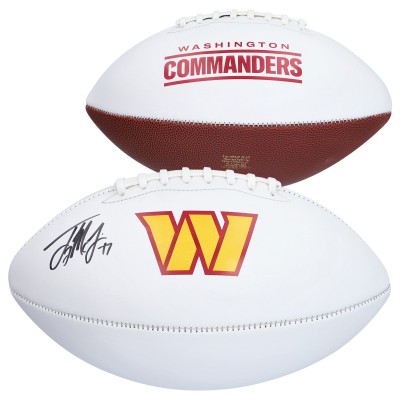 Мяч американского футбола NFL Terry McLaurin Washington Commanders Authentic Autographed