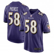 Игровая джерси Michael Pierce Baltimore Ravens Nike - Purple