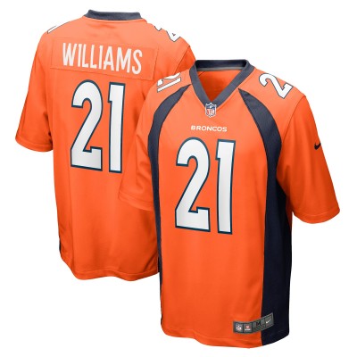 Игровая джерси KWaun Williams Denver Broncos Nike - Orange