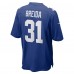 Игровая джерси Matt Breida New York Giants Nike - Royal