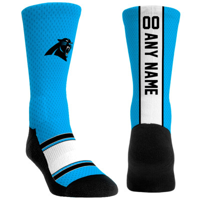 Детские Именные носки Carolina Panthers Rock Em Jersey Crew