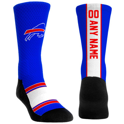 Именные носки Unisex Buffalo Bills Rock Em Jersey Crew