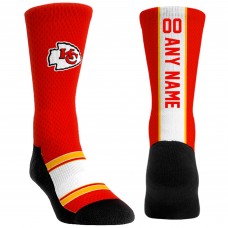Kansas City Chiefs Rock Em Socks Custom Jersey Crew Socks