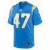 Игровая джерси Josh Harris Los Angeles Chargers Nike Game - Powder Blue