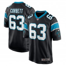 Austin Corbett Carolina Panthers Nike Game Jersey - Black