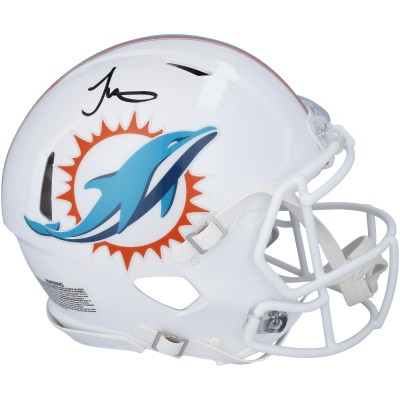 Autographed Miami Dolphins Tyreek Hill Fanatics Authentic Riddell Speed Logo Authentic Helmet