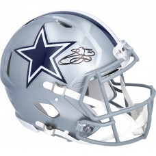 Autographed Dallas Cowboys Emmitt Smith Fanatics Authentic Riddell Speed Authentic Helmet