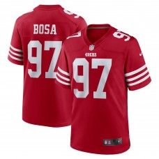 Игровая джерси Nick Bosa San Francisco 49ers Nike Player Game - Scarlet