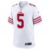 Игровая джерси Trey Lance San Francisco 49ers Nike Player Game - White