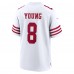 Игровая джерси Steve Young San Francisco 49ers Nike Retired Player Game - White