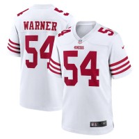 Джерси San Francisco 49ers Fred Warner Nike White Player Game