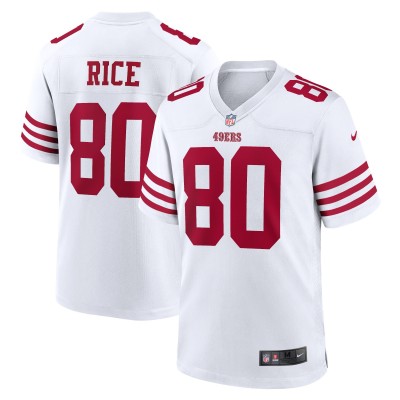 Игровая джерси Jerry Rice San Francisco 49ers Nike Retired Player Game - White