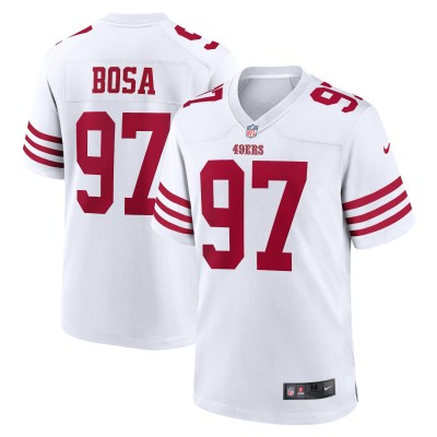 Джерси San Francisco 49ers Nick Bosa Nike White Player Game