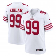 Игровая джерси Javon Kinlaw San Francisco 49ers Nike Player Game - White