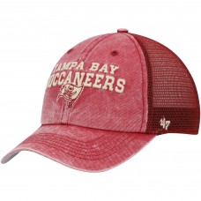 Бейсболка Tampa Bay Buccaneers 47 Drumlin Trucker Clean Up - Red