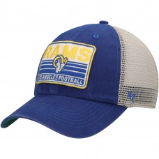 Бейсболка Los Angeles Rams 47 Four Stroke Clean Up - Royal/Natural