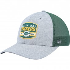 Бейсболка Green Bay Packers 47 Motivator - Heathered Gray/Green