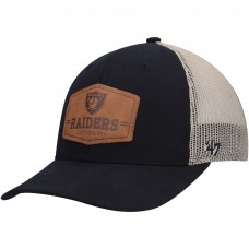 Бейсболка Las Vegas Raiders 47 Dark Navy/Natural Rawhide Trucker Бейсболка Las Vegas Raiders 47 Dark Navy/Natural Rawhide Trucker