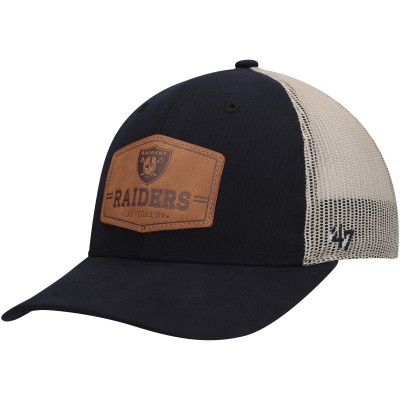 Бейсболка Las Vegas Raiders 47 Dark Navy/Natural Rawhide Trucker