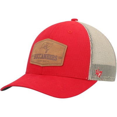 Бейсболка Tampa Bay Buccaneers 47 Rawhide Trucker - Red/Natural