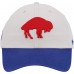 Buffalo Bills 47 Sidestep Clean Up Adjustable Hat - Cream/Royal