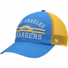 Бейсболка Los Angeles Chargers 47 Highpoint Trucker Clean Up - Powder Blue/Gold