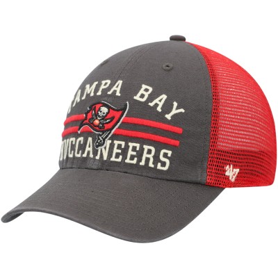 Бейсболка Tampa Bay Buccaneers 47 Highpoint Clean Up Trucker - Pewter/Red