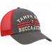 Бейсболка Tampa Bay Buccaneers 47 Highpoint Clean Up Trucker - Pewter/Red