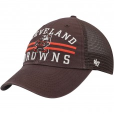 Бейсболка Cleveland Browns 47 Legacy Highpoint Trucker Clean Up - Brown