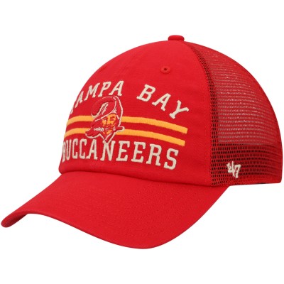 Бейсболка Tampa Bay Buccaneers 47 Highpoint Trucker Clean Up - Red