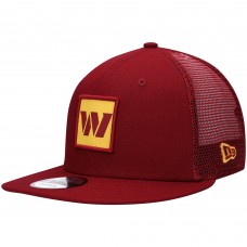 Бейсболка Washington Commanders New Era Gridlock 9FIFTY Trucker - Burgundy