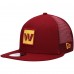 Бейсболка Washington Commanders New Era Gridlock 9FIFTY Trucker - Burgundy