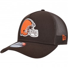Бейсболка Cleveland Browns New Era  A-Frame Trucker 9FORTY - Brown