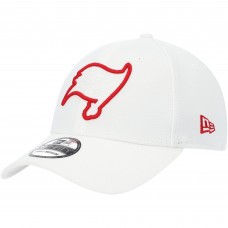 Бейсболка Tampa Bay Buccaneers New Era Team White Out 39THIRTY - White