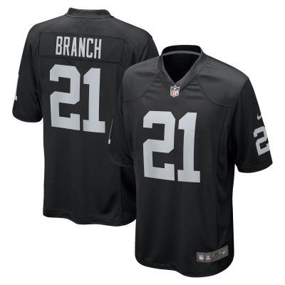 Игровая джерси Cliff Branch Las Vegas Raiders Nike Retired Player Game - Black