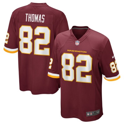 Игровая джерси Logan Thomas Washington Football Team Nike Game - Burgundy