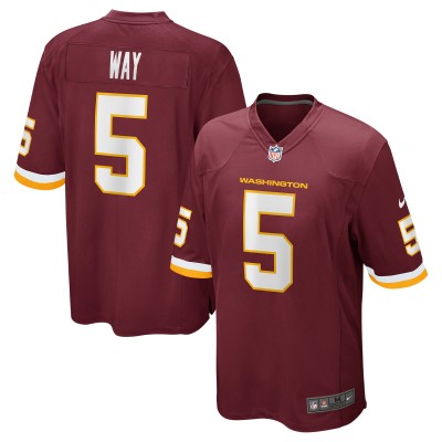 Игровая джерси Tress Way Washington Football Team Nike Game - Burgundy