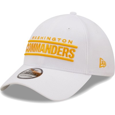 Бейсболка Washington Commanders New Era Wordmark Iced II 39THIRTY - White