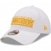 Бейсболка Washington Commanders New Era Wordmark Iced II 39THIRTY - White