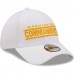 Бейсболка Washington Commanders New Era Wordmark Iced II 39THIRTY - White