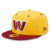 Бейсболка Washington Commanders New Era Flipside 2Tone 59FIFTY - Gold/Burgundy